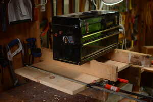 Back panel glue-up