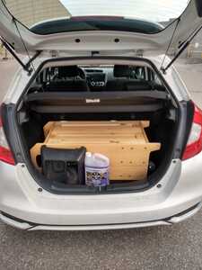 Bookshelf in Honda Fit